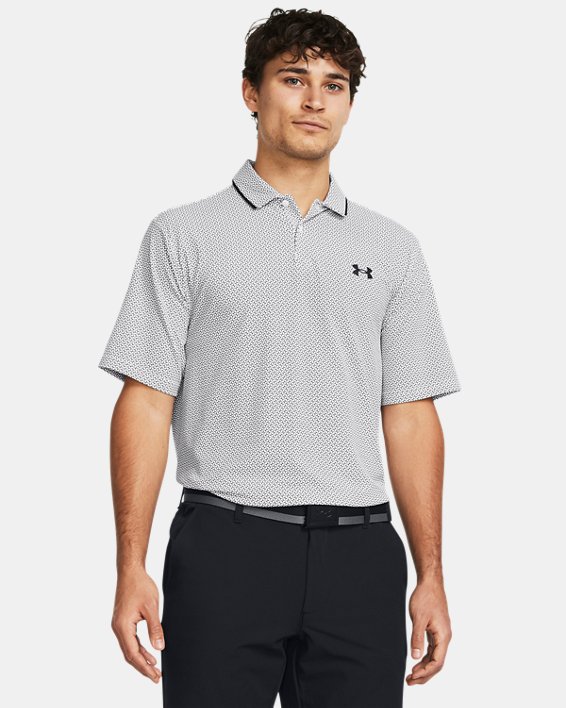 Men's UA Iso-Chill Verge Polo in White image number 0